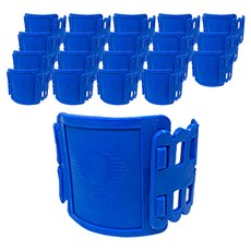 Seojin安全 LOHAS 綁腿帶 2入, 10套, 藍色