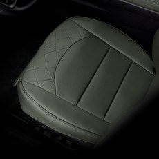 AIMBAN B-Slim 1.2cm 薄型車用坐墊 側邊夾, 卡其色, 1個