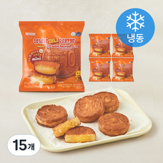 성북당 미니 십원빵 슈크림 (냉동), 45g, 15개, 1개입