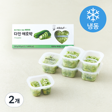 배마마 굵게 다진 애호박 (냉동), 180g, 2개