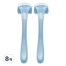 라델리 여성용 면도기 연한 하늘색, 8개, 1개입