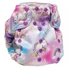 Smart Bottoms 防水尿布兜 成長型 (4.5 - 16公斤) 100%PUL防水層聚酯, Sprinkles, 1件