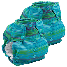 Smart Bottoms Diaper 2.0 布尿褲 成長型 AIO 5-15kg, Reef, 2件