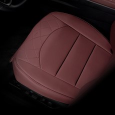 AIMBAN B-Slim 1.2cm 薄型車用坐墊 側邊夾, 酒紅色, 1個