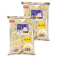ARITA 有田製菓 雪屋 米菓原味 12包, 190g, 2袋