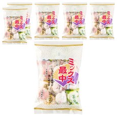 5款造型最中餅 紅豆口味, 195g, 6袋