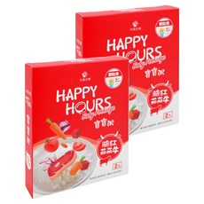 HAPPY HOURS 寶寶粥 臉紅茄茄牛 6個月以上寶寶適用, 300g, 2盒