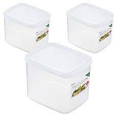 INOMATA 保鮮盒 1860 3入, 1組, 3個容器 + 3個蓋子