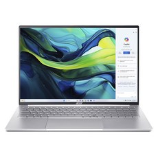 에이서 2025 스위프트 라이트 16 코어Ultra5 인텔 14세대, Light Silver, SFL16-51M-510Z, 512GB, 16GB, WIN11 Home