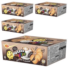 윈윈푸드 포테이토크리스프 커피맛 스낵 50p, 1kg, 4개