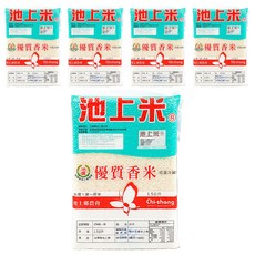 池上鄉農會 優質香米, 5包, 1.5kg, 一等