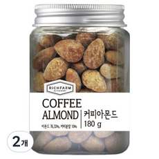 RichFarm Nuts 咖啡杏仁, 2個, 180g