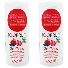 TOOFRUIT 果漾沁涼兒童專用保濕凝膠 添加洋甘菊萃取 適用於舒緩敏感膚質, 30ml, 2瓶