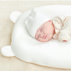 GGUMBI 嬰兒防翻身枕, 象牙白
