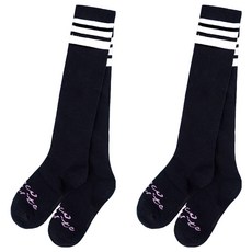 Snow White 白雪公主 兒童款公主過膝中筒襪2雙組