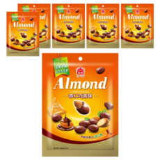 義美 杏仁巧克球 牛奶巧克力 三角包, 6袋, 128g