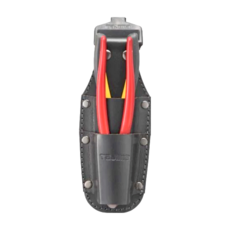 TaJIma 田島 快扣式真皮工具套袋 2格 SFKSK-P2 165g, 1個