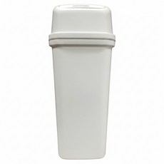 ASVEL 搖蓋垃圾桶 15L 1個, 灰白色, 1層