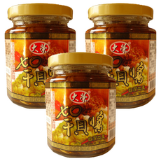 大榮 XO干貝醬 240g 台灣出產, 3罐