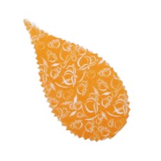 毅典 橘樹葉麻糬紙 127mm , 200張, 1組