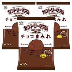 FUJIYA 不二家 Country ma'am巧克力派, 3袋, 117g