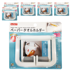 SJIAYP 紙巾架, 白色, 6個