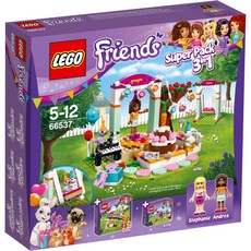LEGO 66537 好朋友三合一超值禮品組 3-in-1 Super Pack, 1個, Super Pack 多色