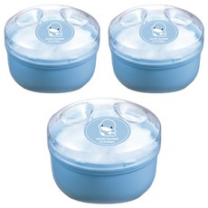 KU.KU Duckbill 酷咕鴨 粉撲盒 ku5304, 3入