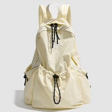 SORIDAL Pomelo大容量毛圈布後背包, 象牙白