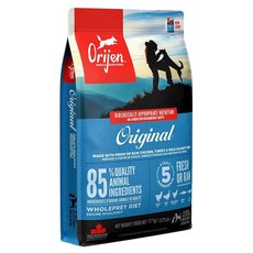 Orijen 歐睿健 台灣公司貨 Dog 成犬 乾飼料, 鮮雞, 17000g, 1袋