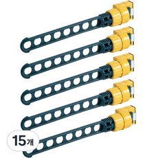 Dailin 善用空間型縫隙衣架, 藍色, 15個