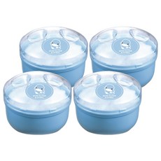 KU.KU Duckbill 酷咕鴨 粉撲盒 ku5304, 4入