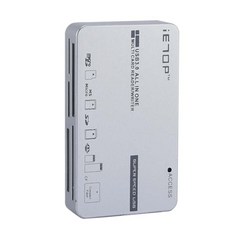 iETOP USB3.0 支援117種多功能讀卡機, C3-08, 銀色, 1個