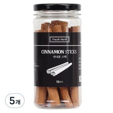 신선약초 시나몬 스틱 15p, 5개, 120g