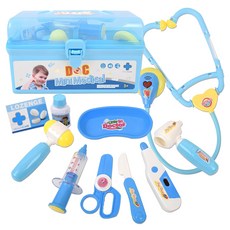 兒童醫生方形盒醫院遊戲組, 藍色