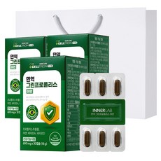 INNERLAB 綠蜂膠強化膠囊 18g, 3個, 30錠