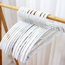 Yemil 防肩角衣架, 白色, 30個