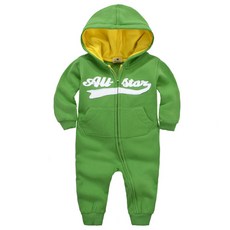 BEBENIZ 嬰兒簡約連帽連身衣