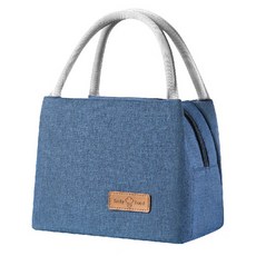 Good Mood便當袋保溫保冷袋, 1個, 藍色