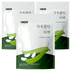 자연지인 작두콩차 삼각티백, 1g, 100개입, 3개