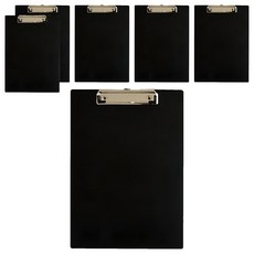 A4文件板夾, 黑色, 6個