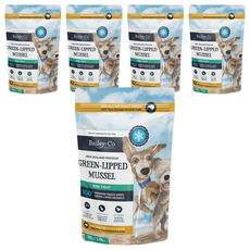 Bailey+Co 倍立 凍乾零食 犬用 綠貽貝 50g, 5包