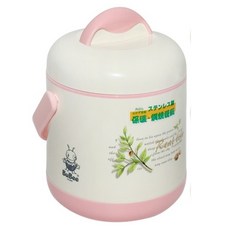 BuBee 小蟻布比 頂鮮保溫提鍋 不鏽鋼內膽 台灣製, 顏色隨機, 1.3L, 1個