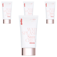 에스쁘아 워터 스플래쉬 세라마이드 선크림 SPF50+ PA++++, 60ml, 4개