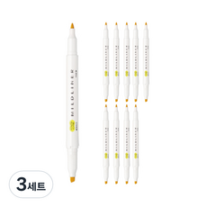 ZEBRA 斑馬牌 MILDLINER 螢光筆, 檸檬黃, 30個