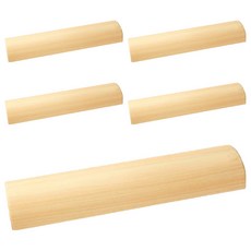 HINOKI ART 扁柏木半月腳底按摩器, 5個, 單一顏色