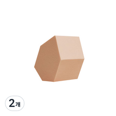 ETeLANC 多角形化妝海棉, 單色, 2個