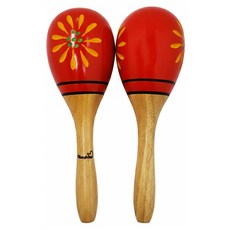 KingRosa 沙鈴 木框 橢圓 2個, 1組