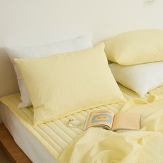 I'm Living 泡泡紗枕頭套 2入