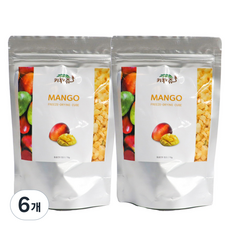 키워쥬 큐브형 동결건조 망고, 15g, 6개
